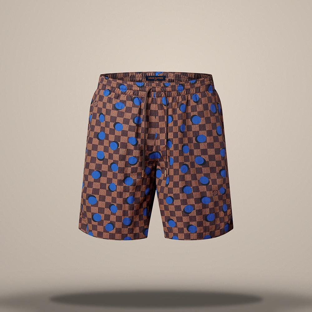 Louis Vuitton Damier Regular Fit Swim Shorts