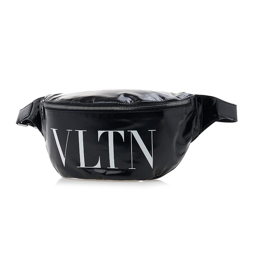 VALENTINO VLTN Soft Belt Bag Black Unisex Hip Pack