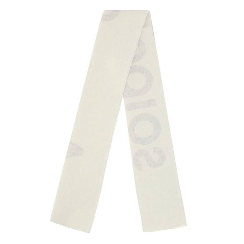 Acne Studios Jacquard Logo Two-Tone Wool Scarf