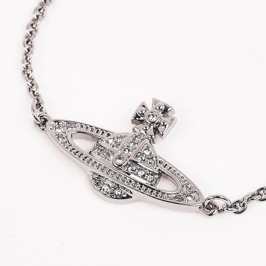 Vivienne Westwood Mini Bas Relief Bracelet Women’s Silver-Tone 61020051 S108