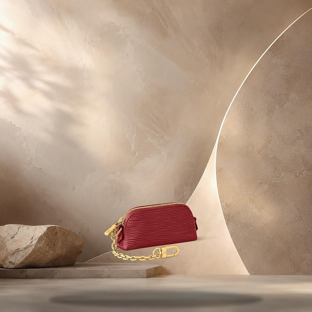 Louis Vuitton Monogram Rouge Cosmetic Lipstick Pouch Tote Bag M25685