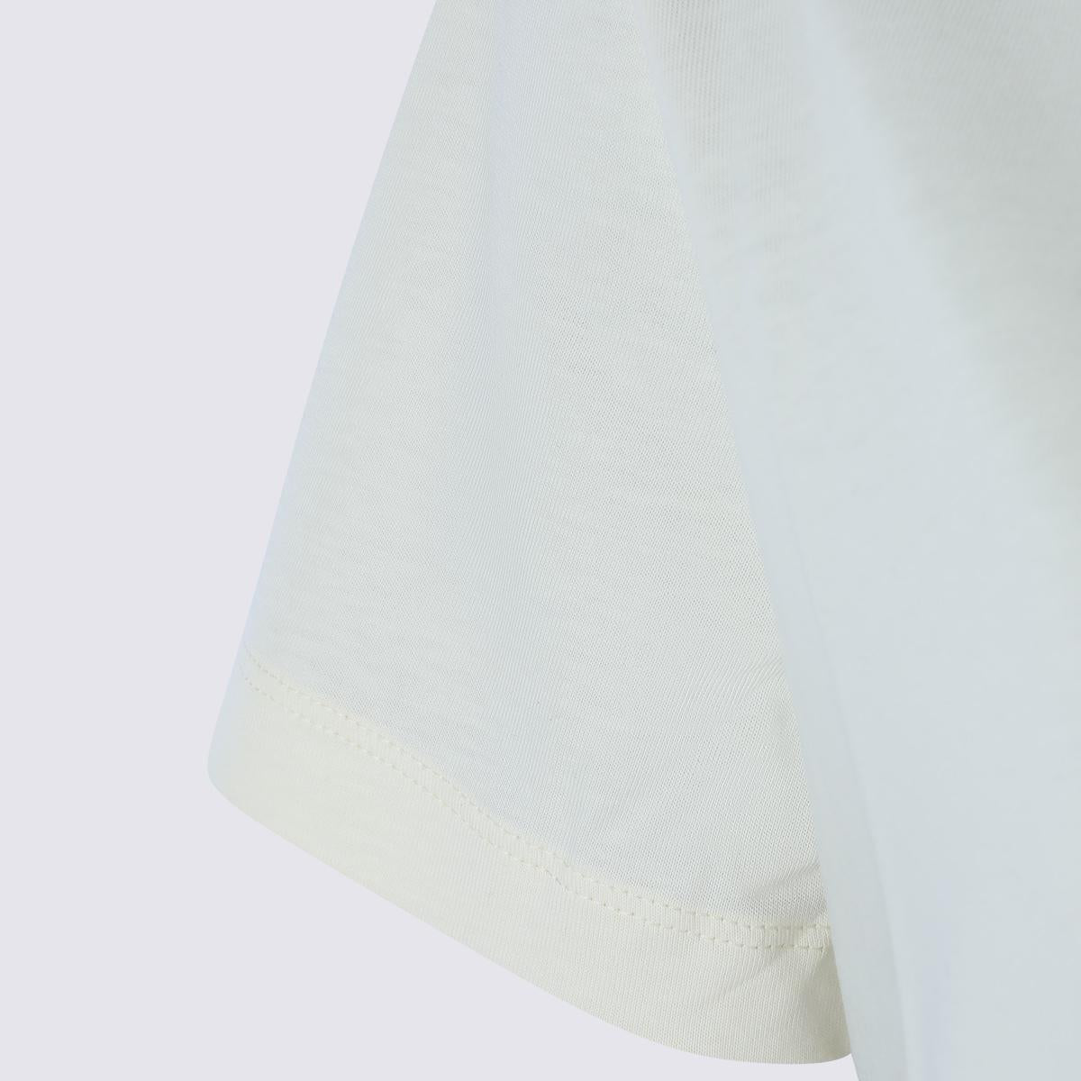 Moncler Short Sleeve Cotton T-Shirt White Women’s
