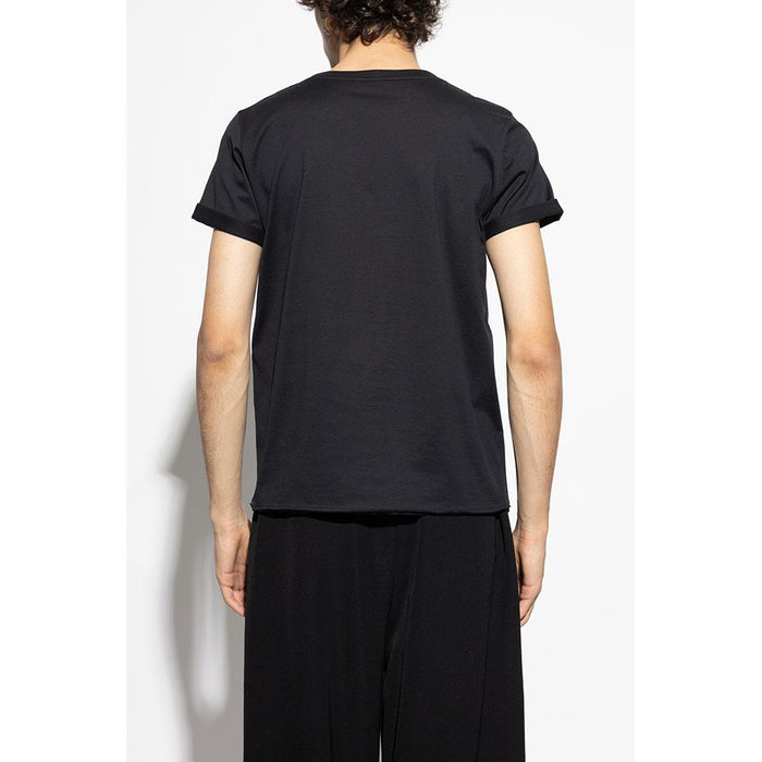 Saint Laurent Logo Black Men’s Short Sleeve T-Shirt