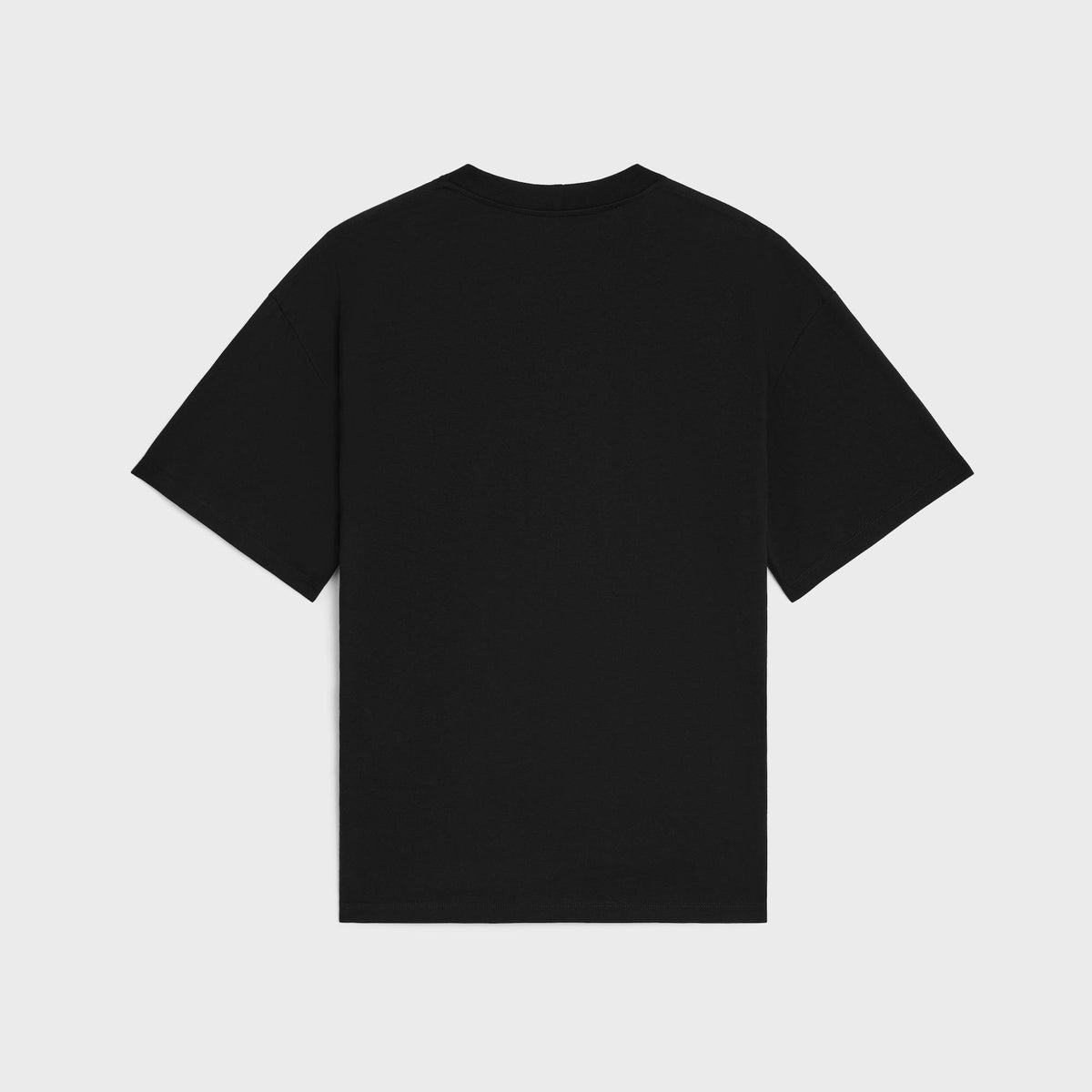 CELINE Logo Short Sleeve T-Shirt Black Men’s RX0I31242 GDX7