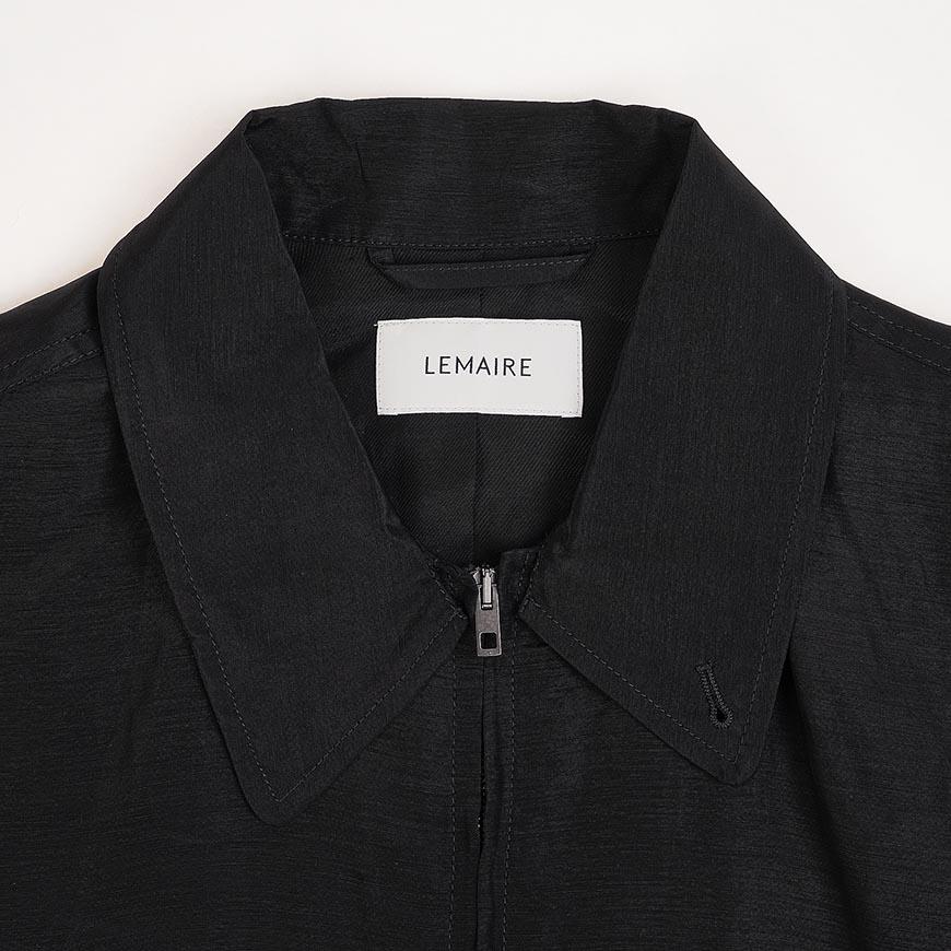 Lemaire Men’s Short Bomber Jacket Black