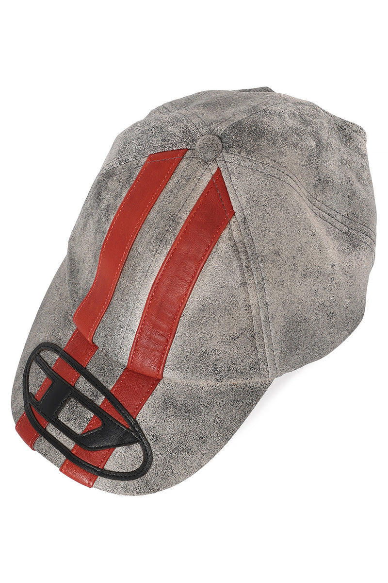 DIESEL COLAV Black Cotton Logo Baseball Cap Unisex