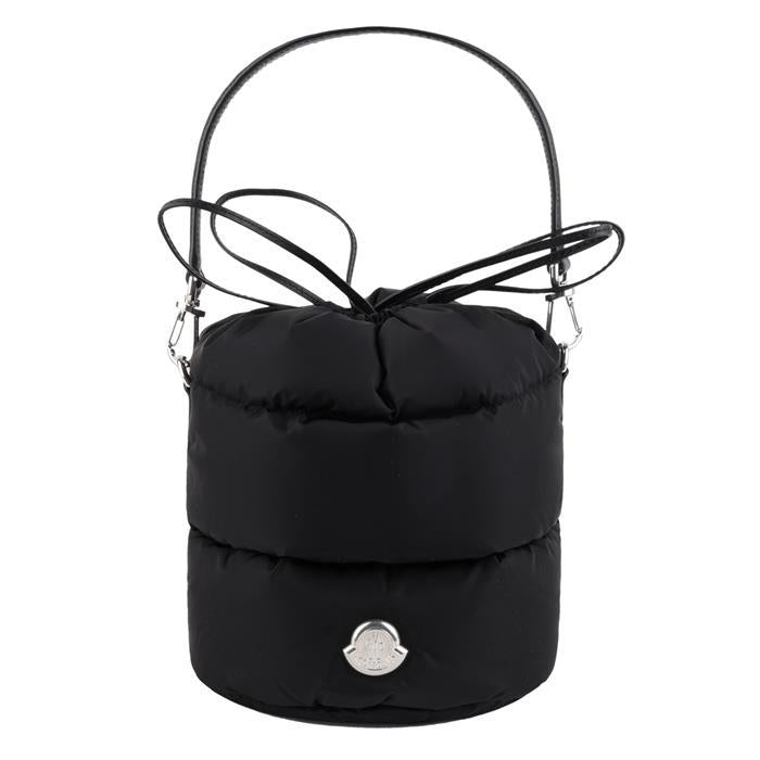 Moncler CARADOC Water-Repellent Bucket Bag Black