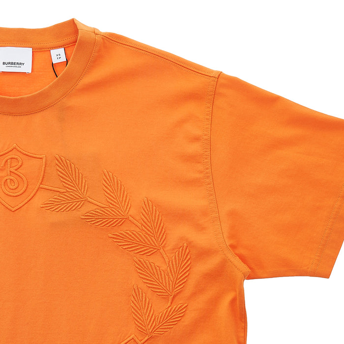 BURBERRY Women's Oak Leaf Crest Logo Cotton T-Shirt