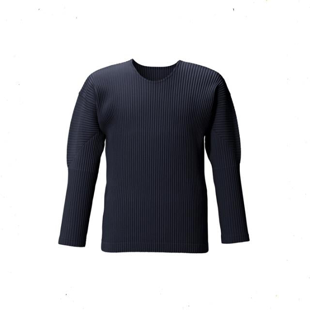 Issey Miyake Homme Plisse Basic Long Sleeve T-Shirt JK021