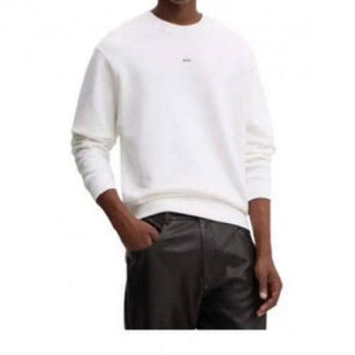 A.P.C. Boxy Micro Logo Sweatshirt Men’s Crewneck Black Cotton