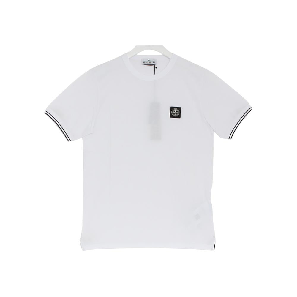 STONE ISLAND Patch Logo Classic Short Sleeve T-Shir L1S162100001 S0018 V1001 14A