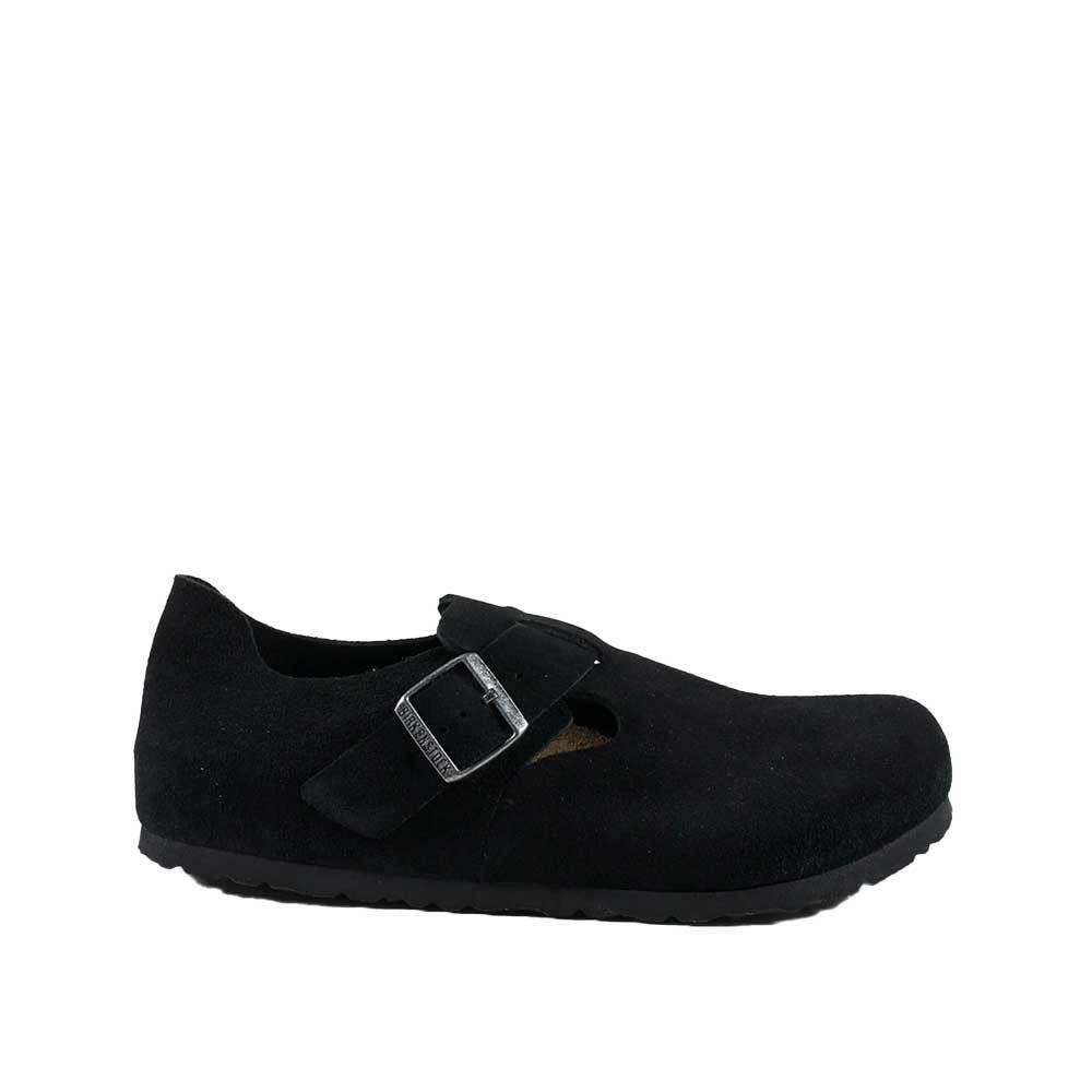 Birkenstock London Leather Low-Top Sneakers Men Black