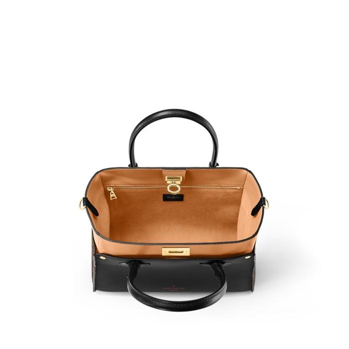 Louis Vuitton On My Side MM Leather Tote Bag M53826