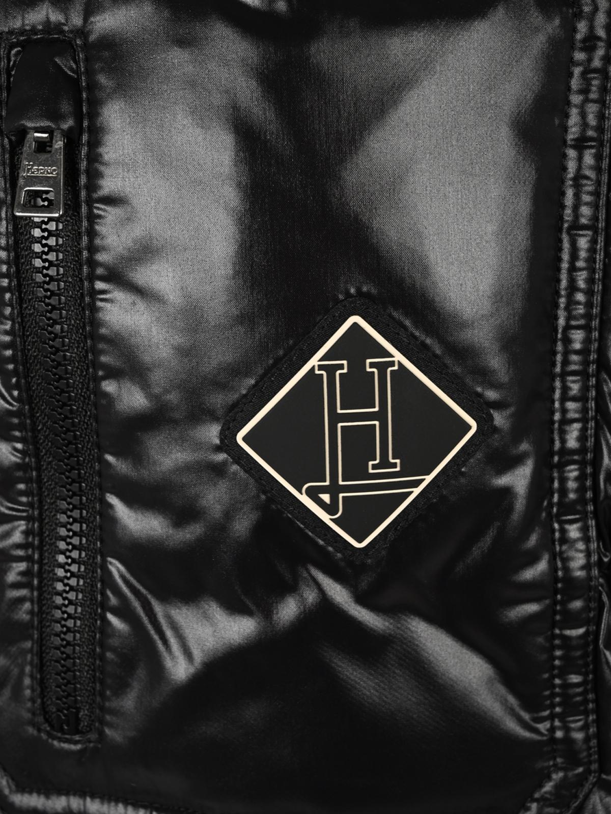 Herno Black Down Puffer Jacket for Men