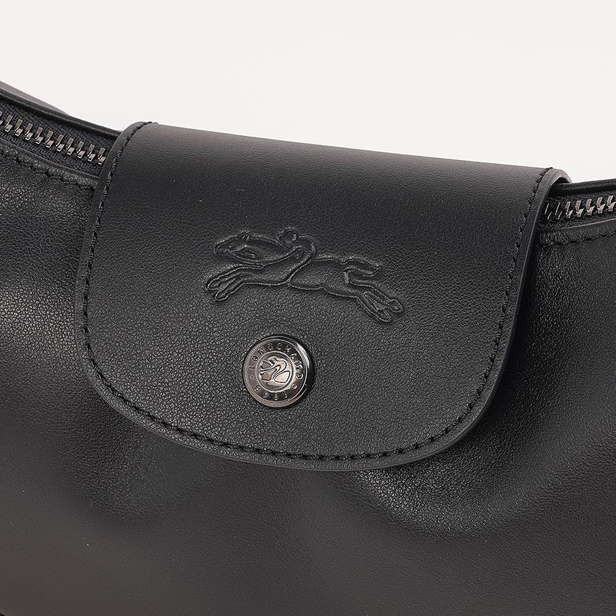 Longchamp Extra Small Shoulder Bag Black Leather Women’s