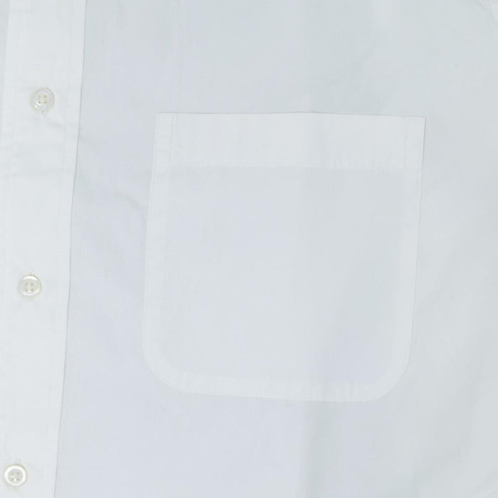 THOM BROWNE RWB Stripe Long Sleeve Oxford Shirt White Men