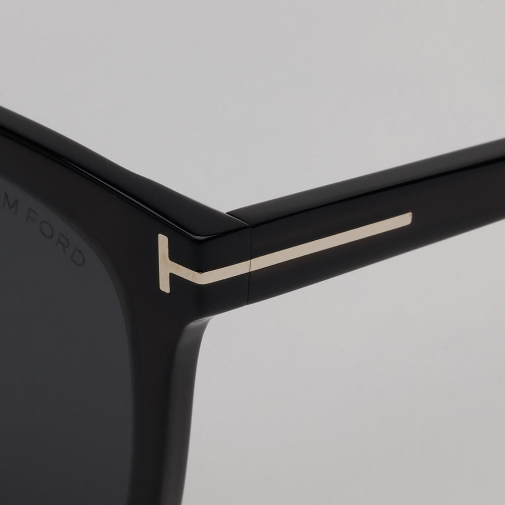 TOM FORD Black Acetate Unisex Asian Fit Sunglasses TF1245 K 20A