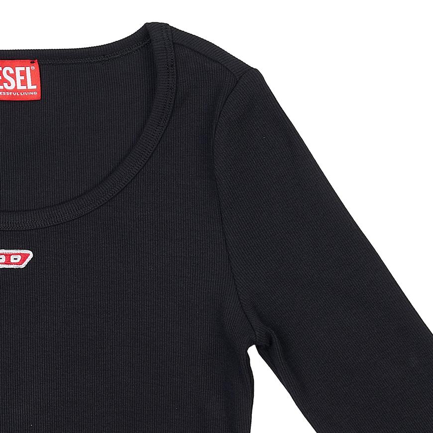 DIESEL Women’s Ballet D Logo T-Shirt A05106 0EJAI 9XX