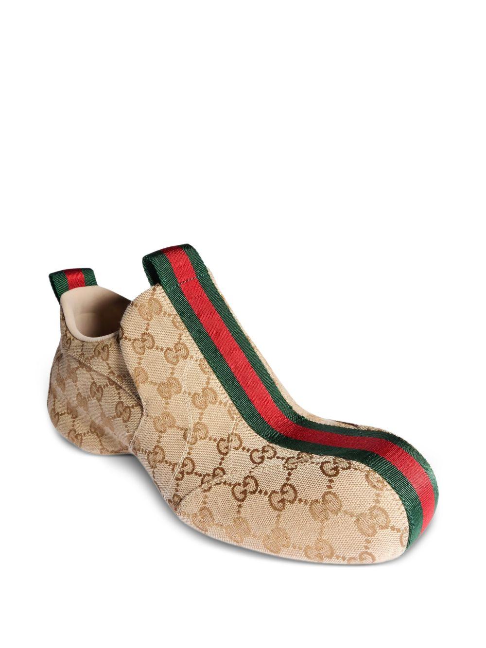 GUCCI Leather Slip-On Sneakers for Men