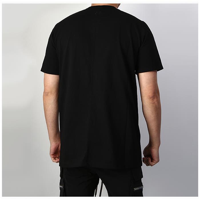 Rick Owens Black Zip Pocket Short Sleeve T-Shirt