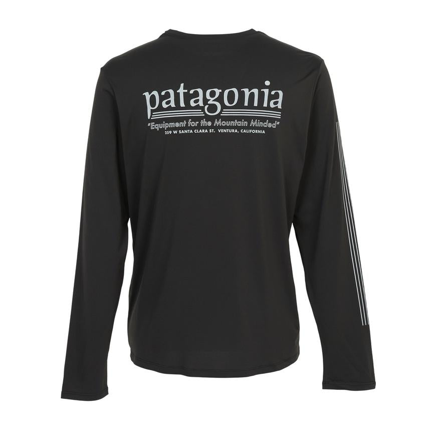 patagonia Capilene Men’s Long Sleeve T-Shirt Black