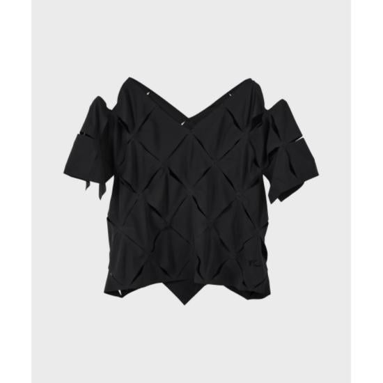 Y-3 BLACK Short Sleeve T-Shirt for Women YY3W251PRTO 007