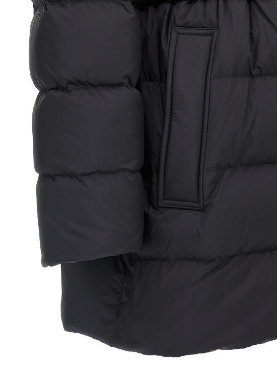 BURBERRY Black Down Puffer Jacket for Men