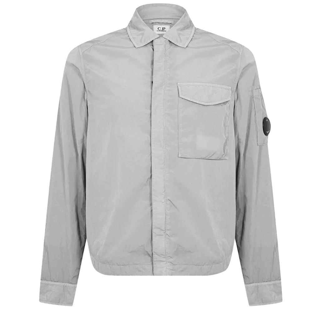 CP Company Lens Overshirt Jacket Green Men's Outerwear