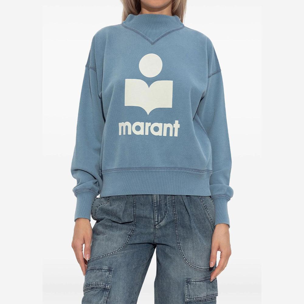 Isabel Marant Moby Logo Sweatshirt for Women SW0003FA C3M07E SBEC