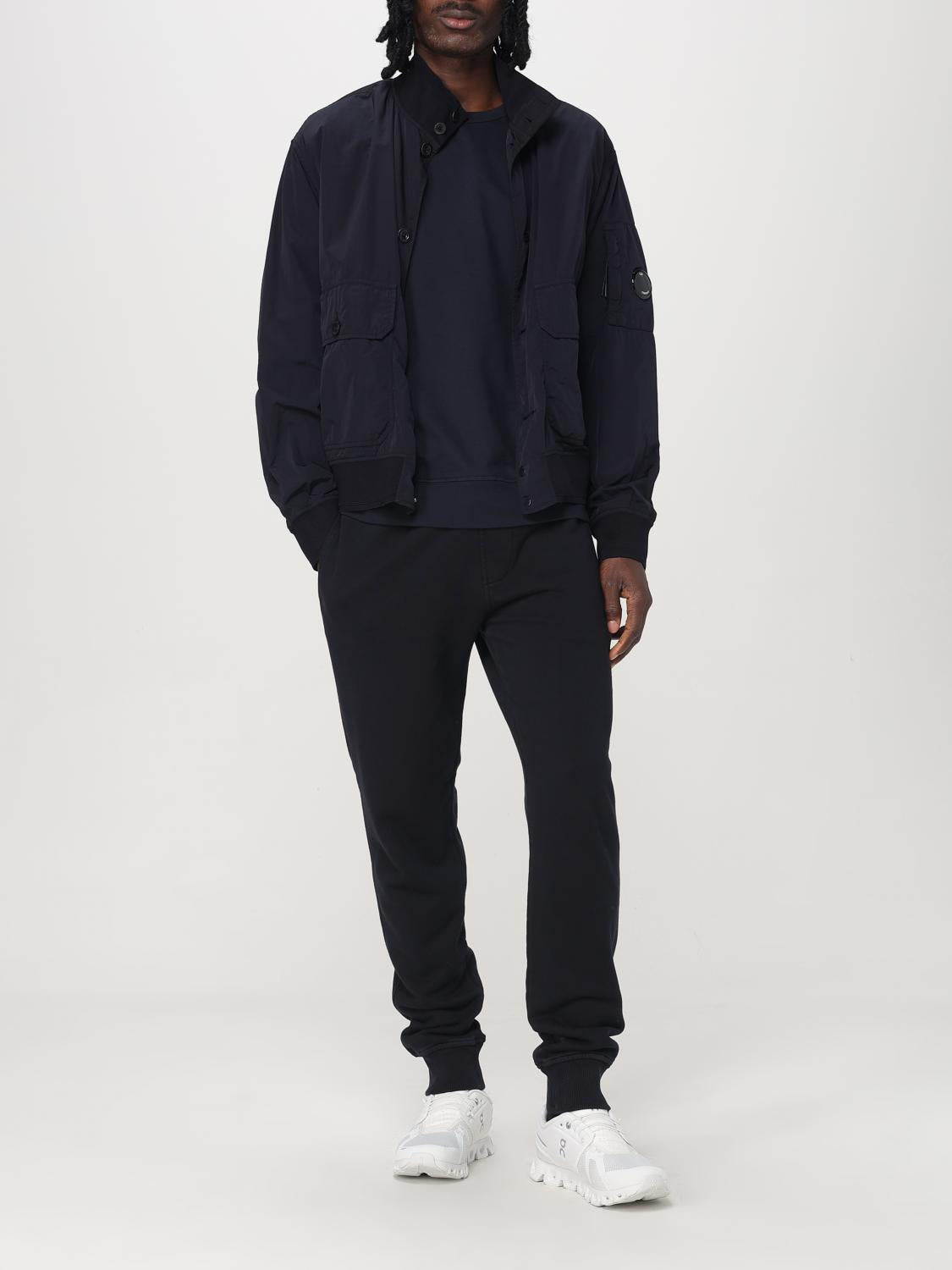 CP Company Nylon Bomber Jacket Men’s Gray Casual