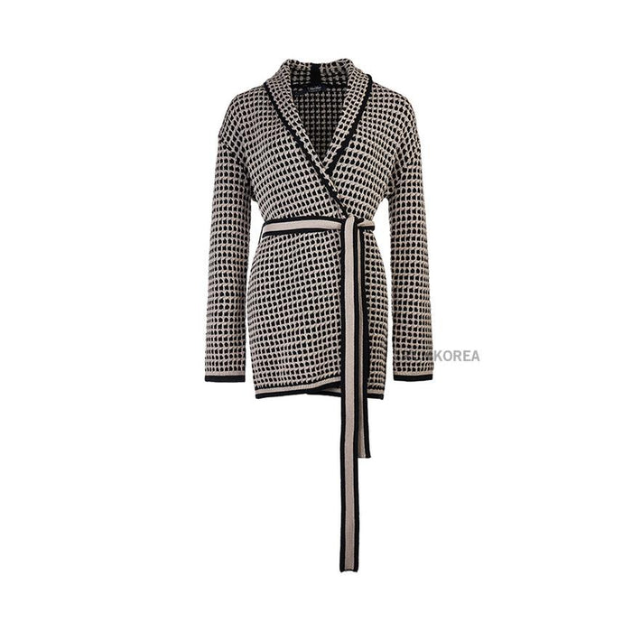 Max Mara Mirage Check Cotton Cardigan for Women