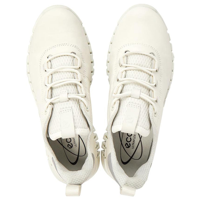 ecco Groove Women’s Low-Top Sneakers White Leather