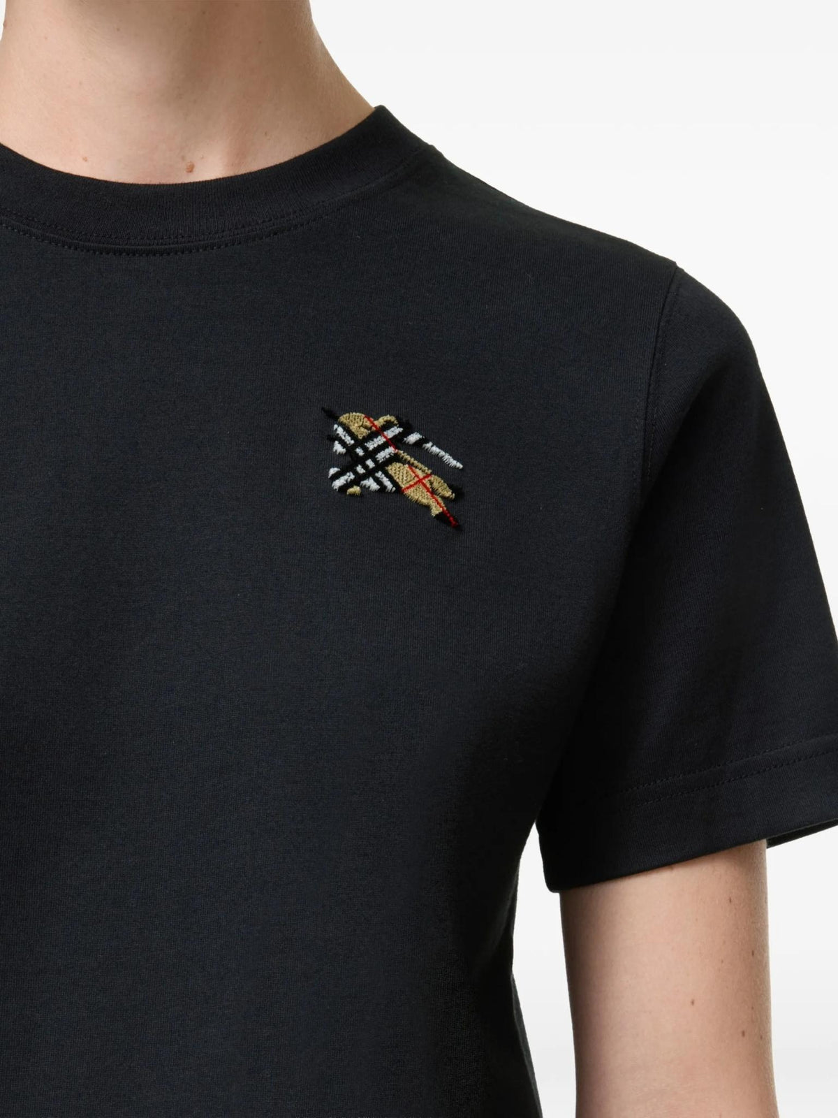 BURBERRY Short Sleeve Cotton T-Shirt
