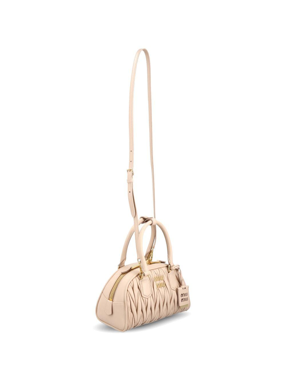 Miu Miu Pink Leather Shoulder Bag