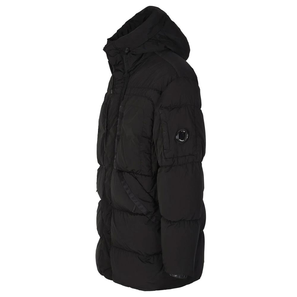 CP Company NYCRA-R Lens Badge Down Puffer Jacket 17CMOW173A 005864G 999