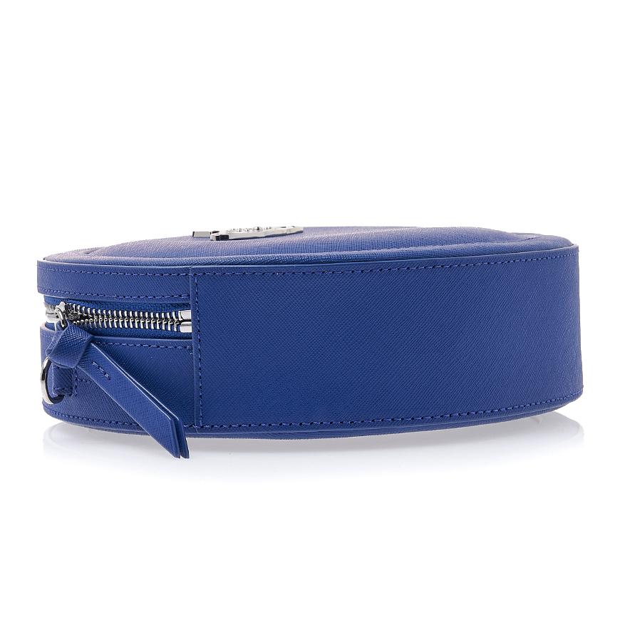 Vivienne Westwood Ruby Round Crossbody Bag Black Leather Women’s