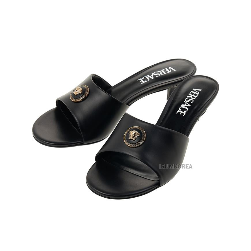 Versace Women’s Alia Heel Sandals 1018241 DVT2P 1B00V