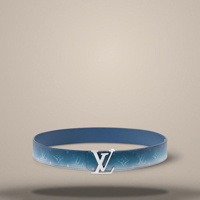 Louis Vuitton Monogram Pigment Reversible Belt Blue 40mm M4723