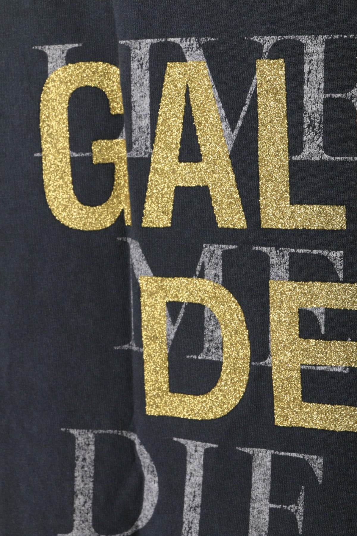 GALLERY DEPT. Vintage Black Live For Metal Graphic T-Shirt