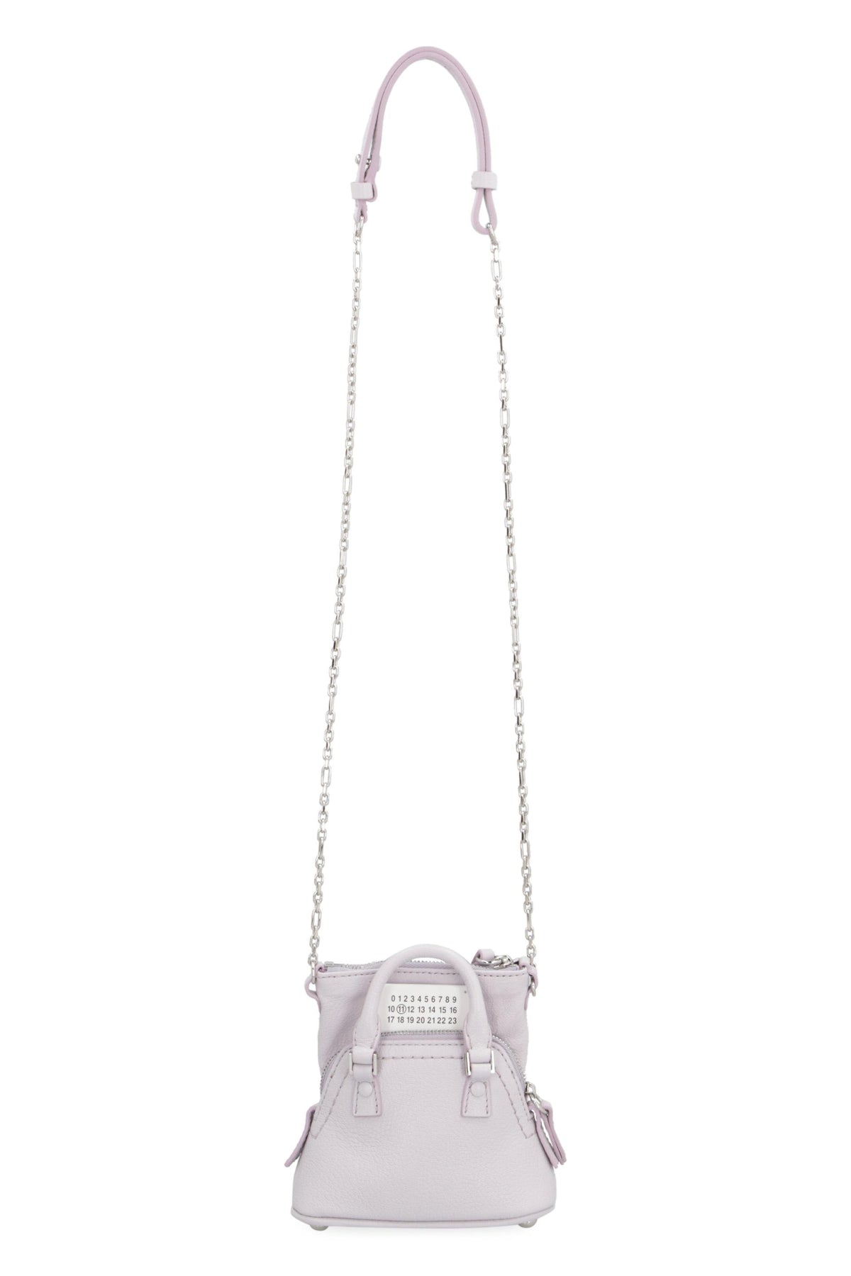 Maison Margiela Leather Shoulder Crossbody Bag Brown