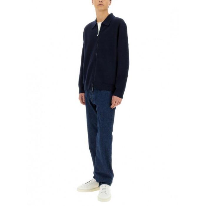 Theory Men's Merino Wool Full-Zip Cardigan Sweater N1181701 XHX