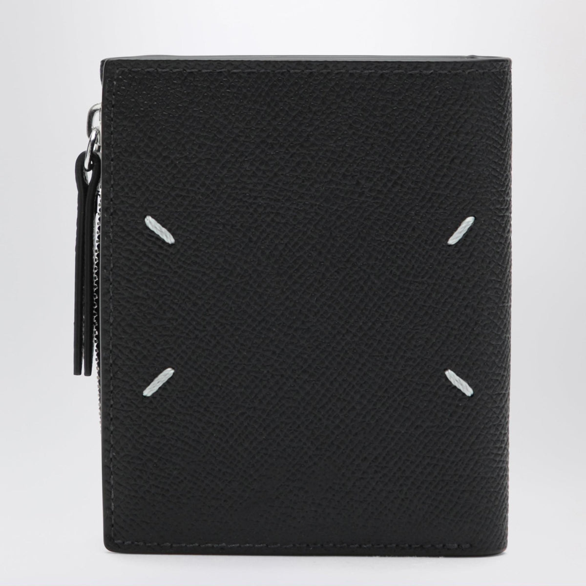 Maison Margiela Black Leather Bifold Wallet