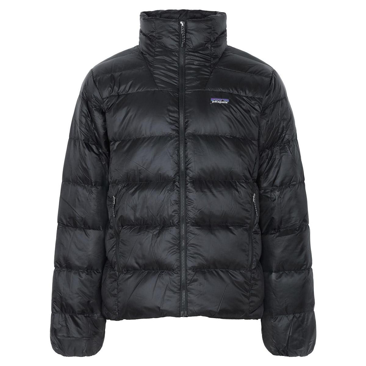 patagonia Black Fitz Roy Lightweight Goose Down Jacket