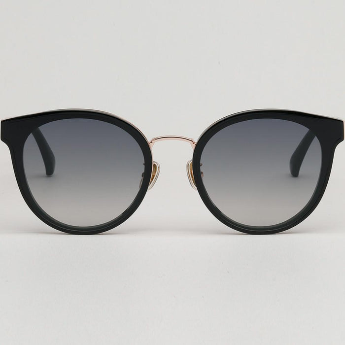 Max Mara Oversized Soltex Sunglasses Unisex Fashion Black MM0104K 01B
