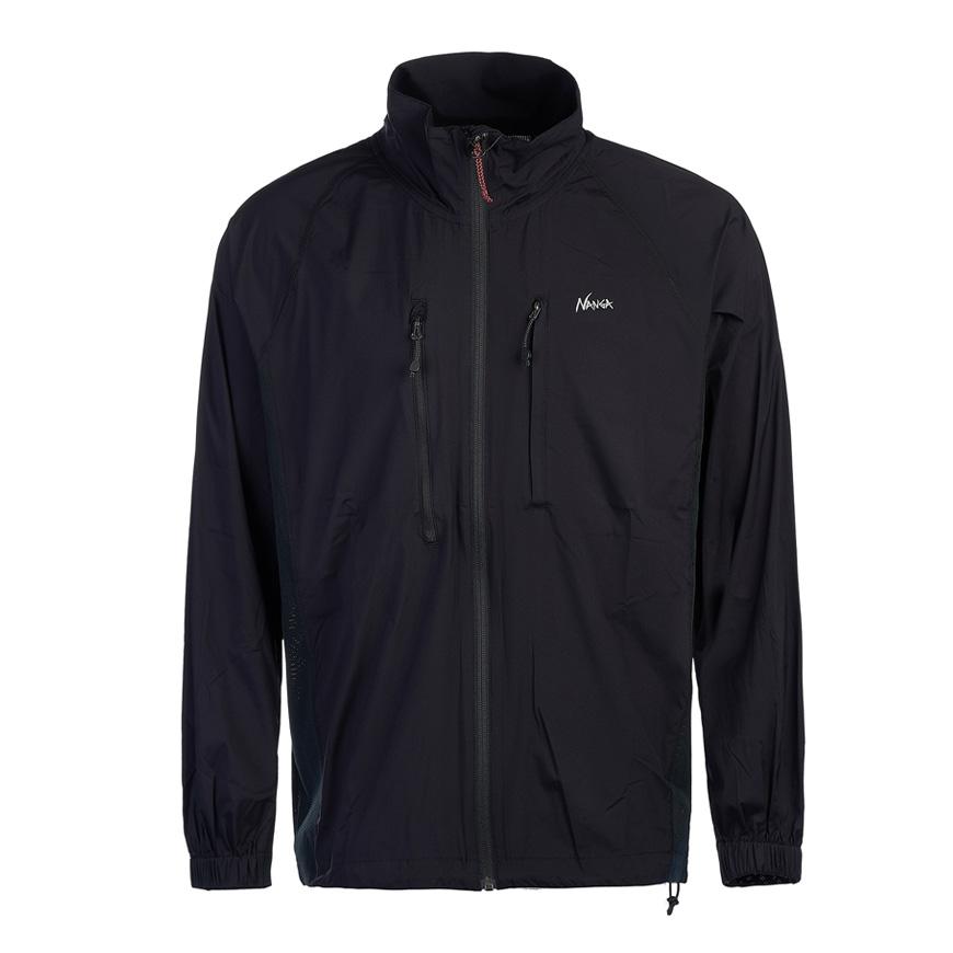 NANGA Men’s Hybrid Tech Hike Zip Jacket Blue NW2311 1E508 BLK