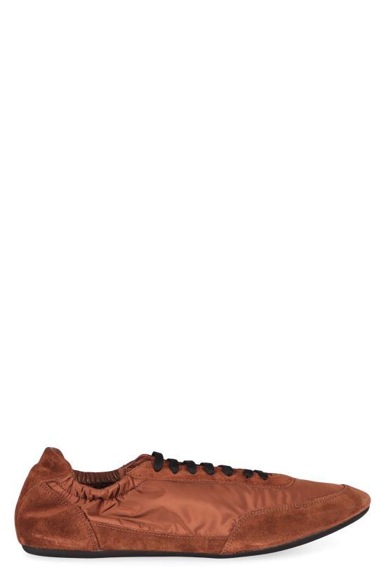 PRADA Re-Nylon Suede Elastic Low-Top Sneakers 2EG479 D7C F0BW5