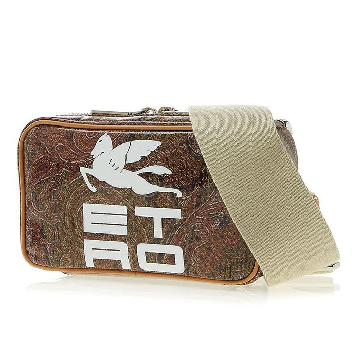 Etro Paisley Leather Shoulder Bag for Women