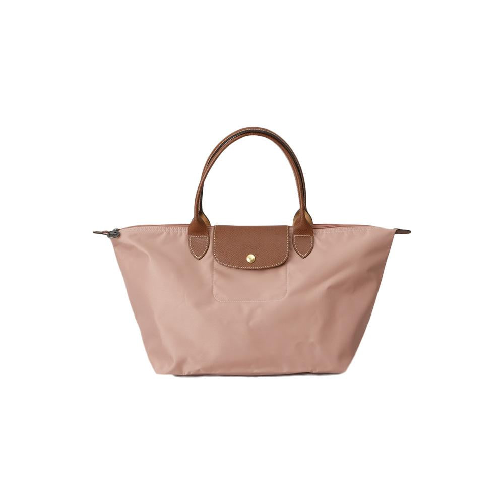 Longchamp Le Pliage Original L Top Handle Tote Bag Pink Tea L1626 089 P96