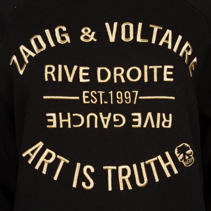 Zadig&Voltaire Logo Fleece Sweatshirt SJTS7106F