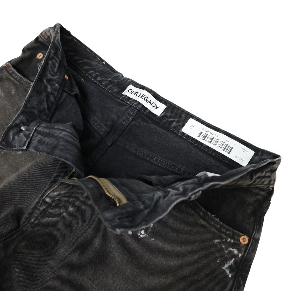 OUR LEGACY Nebula Wash Bast Cut Men’s Denim Jeans